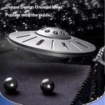 UFO - Metal rotating spinner - reflective