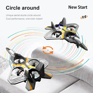 V17 RC Airplane 2.4G Remote Control Plane Fighter Hobby Glider Toys EPP Foam RC Drone Gift for Children 